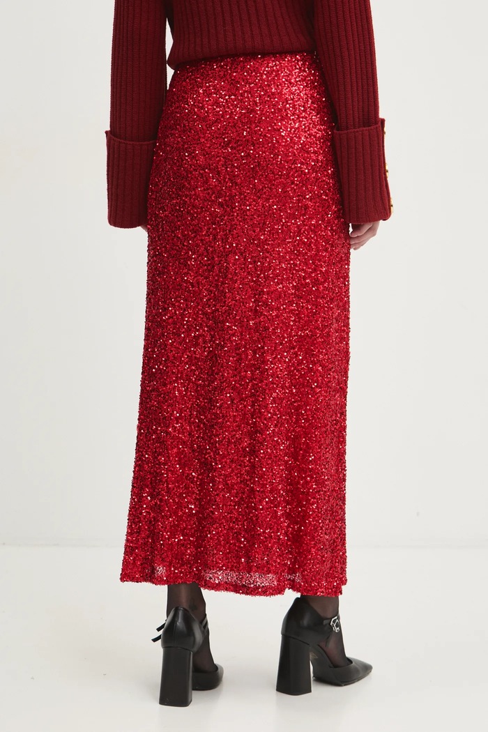 Ρούχα Φούστα Never Fully Dressed Dorris Skirts NFDSK594 κόκκινο