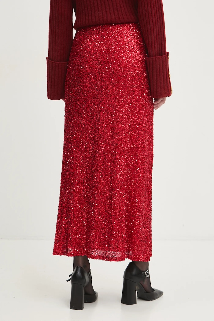 Ρούχα Φούστα Never Fully Dressed Dorris Skirts NFDSK594 κόκκινο