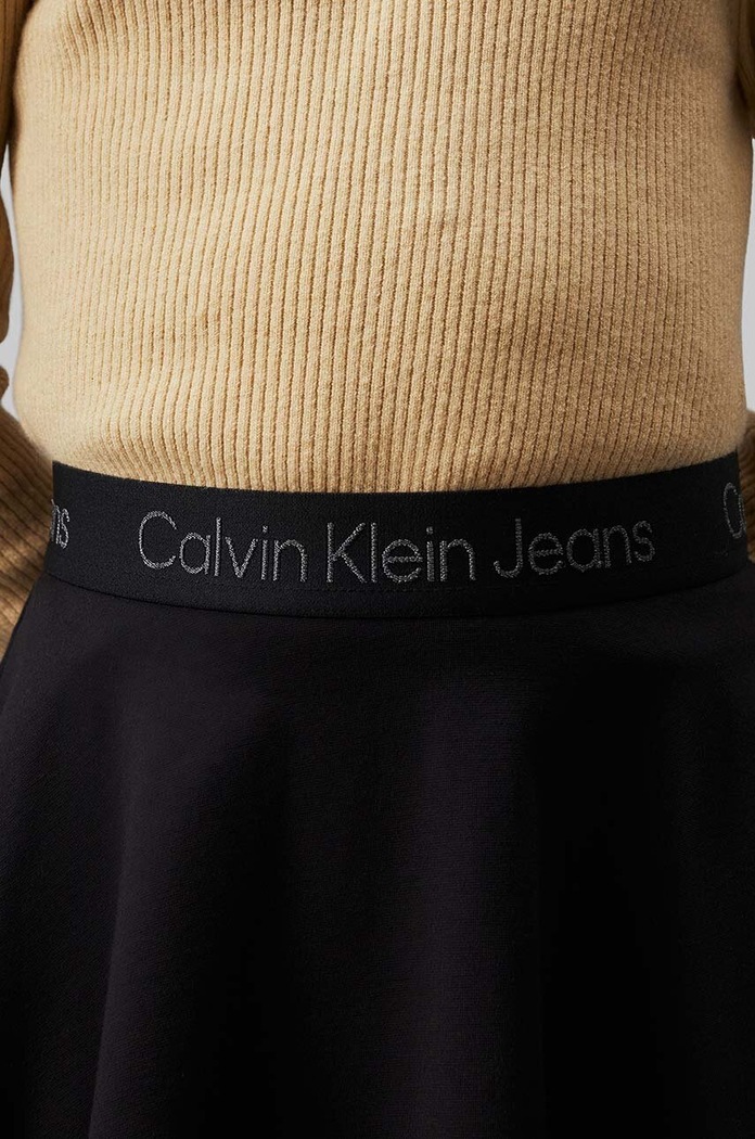 Calvin Klein Jeans spódnica dziecięca IG0IG02521.9BYH.104.116 czarny
