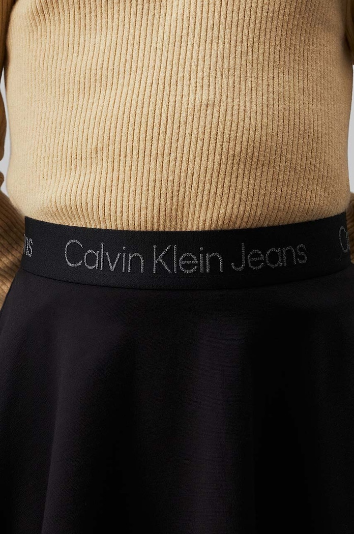 Calvin Klein Jeans spódnica dziecięca IG0IG02521.9BYH.104.116 czarny