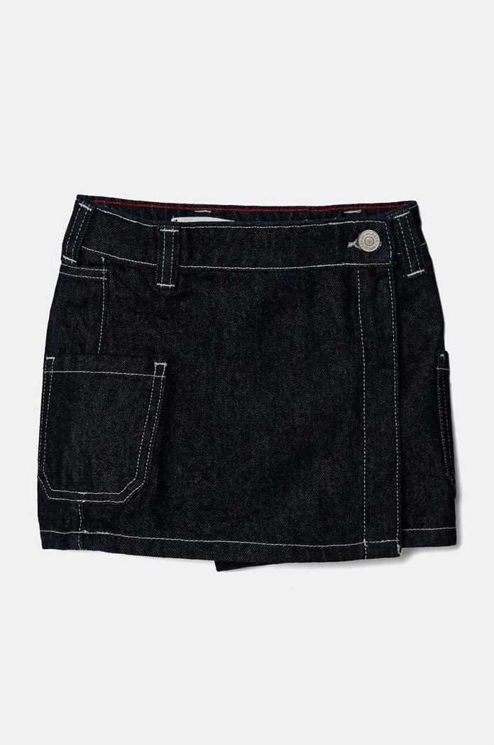 Tommy Hilfiger gyerek szoknyanadrág KG0KG08120.9BYH.128.176 sötétkék AW24