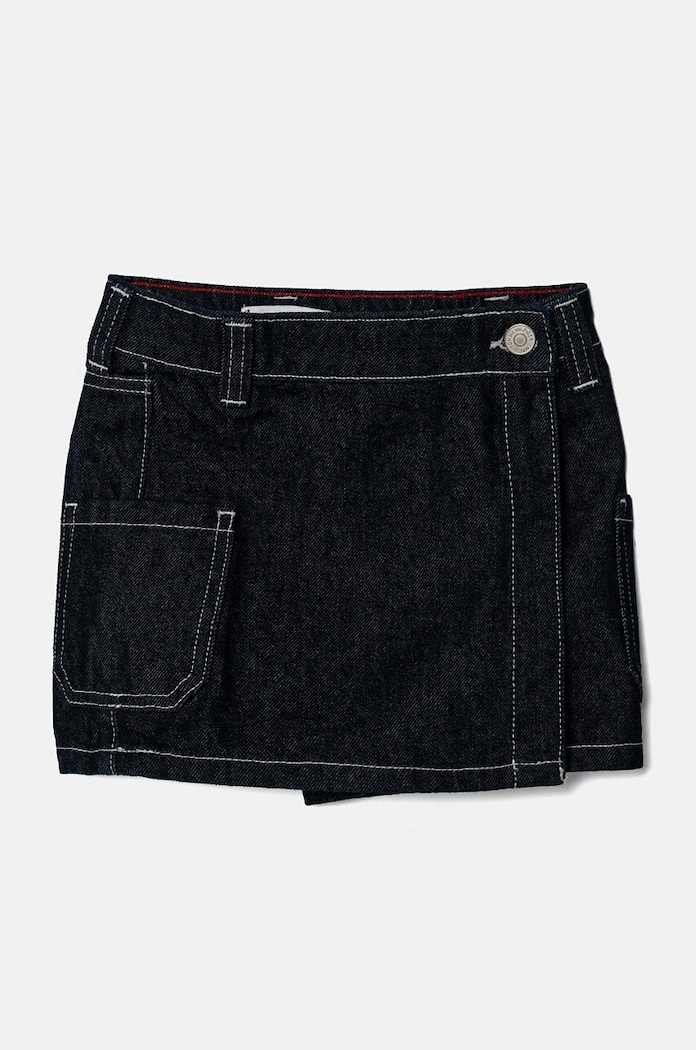 Tommy Hilfiger gyerek szoknyanadrág KG0KG08120.9BYH.128.176 sötétkék AW24