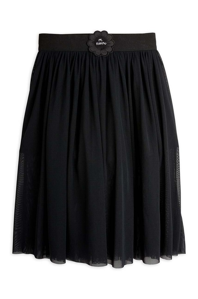 Юбка Mini Rodini Tulle midi чёрный 2473014299