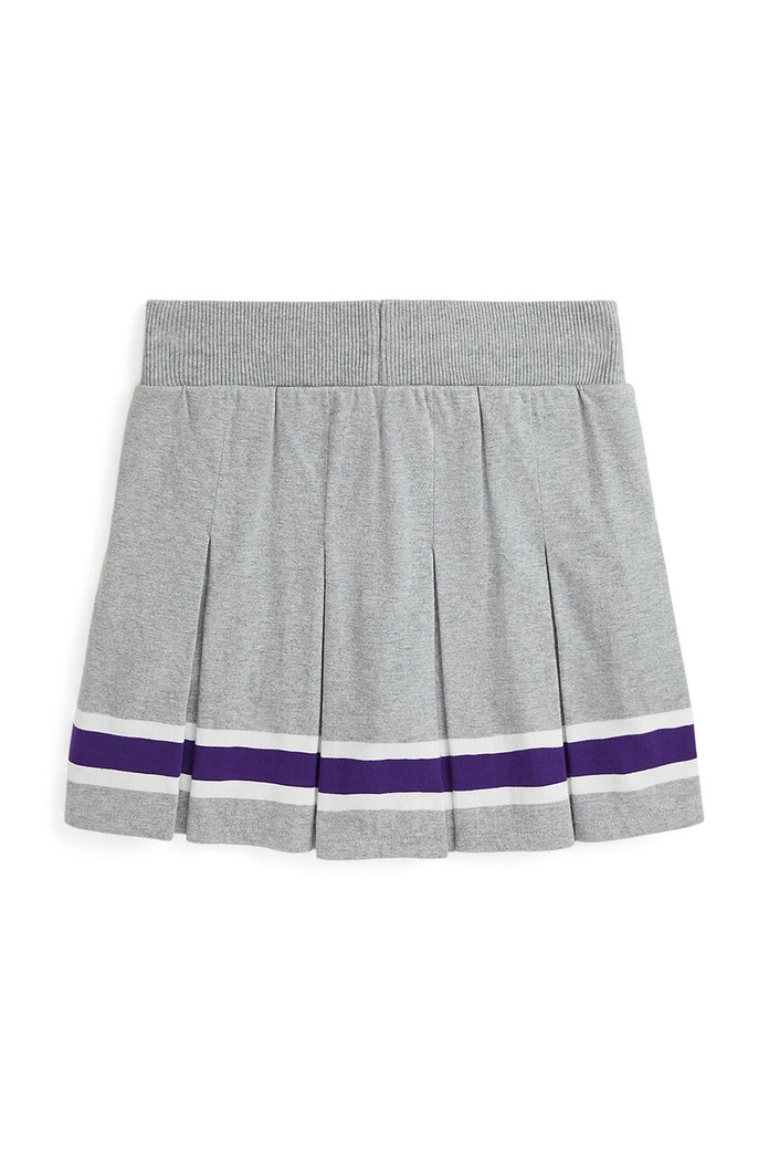 DÍVKA Dětská bavlněná sukně Polo Ralph Lauren 313950967001 šedá