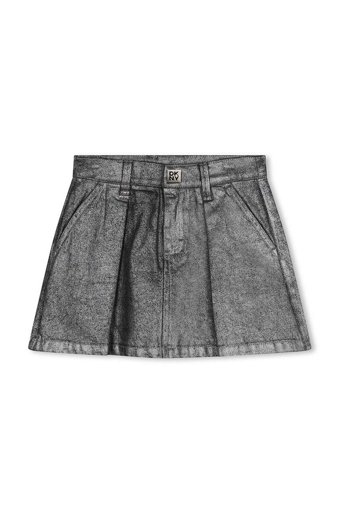 Dkny spódnica jeansowa dziecięca D60227.156.162 szary AW24