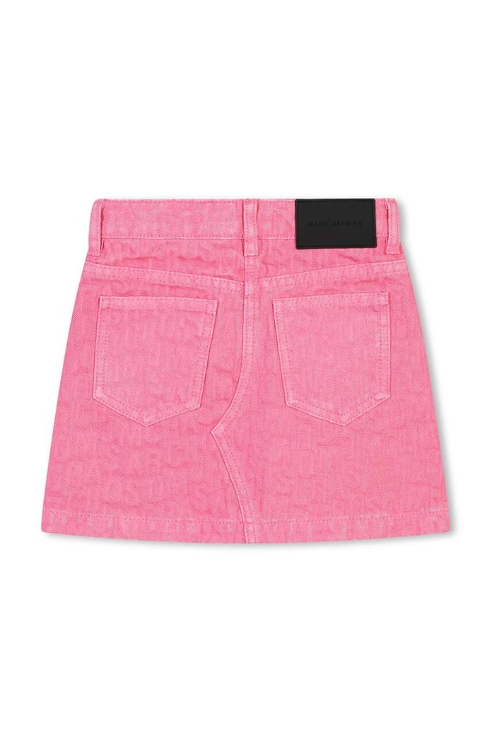 Dětská riflová sukně Marc Jacobs W60246.102.108 růžová AW24