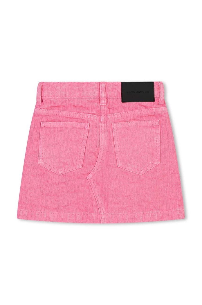 Dětská riflová sukně Marc Jacobs W60246.102.108 růžová AW24