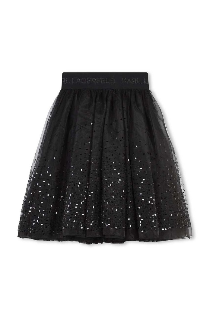 Fete Karl Lagerfeld Fusta fete Z30199.156.162 negru