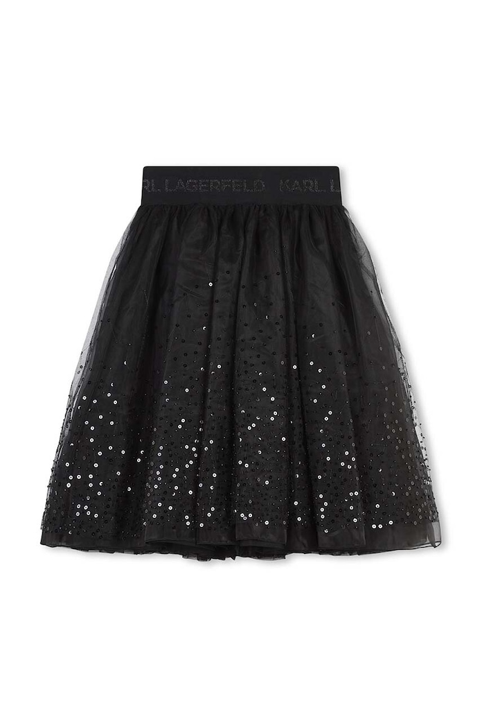 Fete Karl Lagerfeld Fusta fete Z30199.156.162 negru
