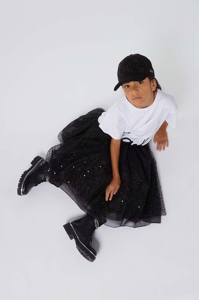 Fusta fete Karl Lagerfeld negru Z30199.156.162