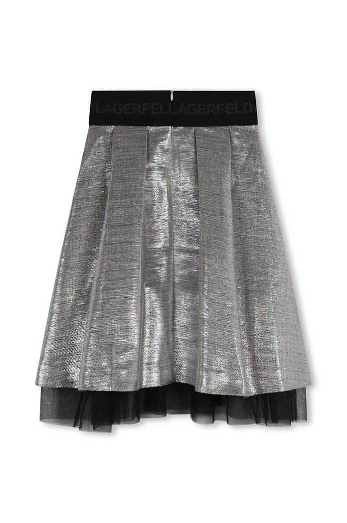 Fete Karl Lagerfeld fusta fete Z30200.156.162 argintiu