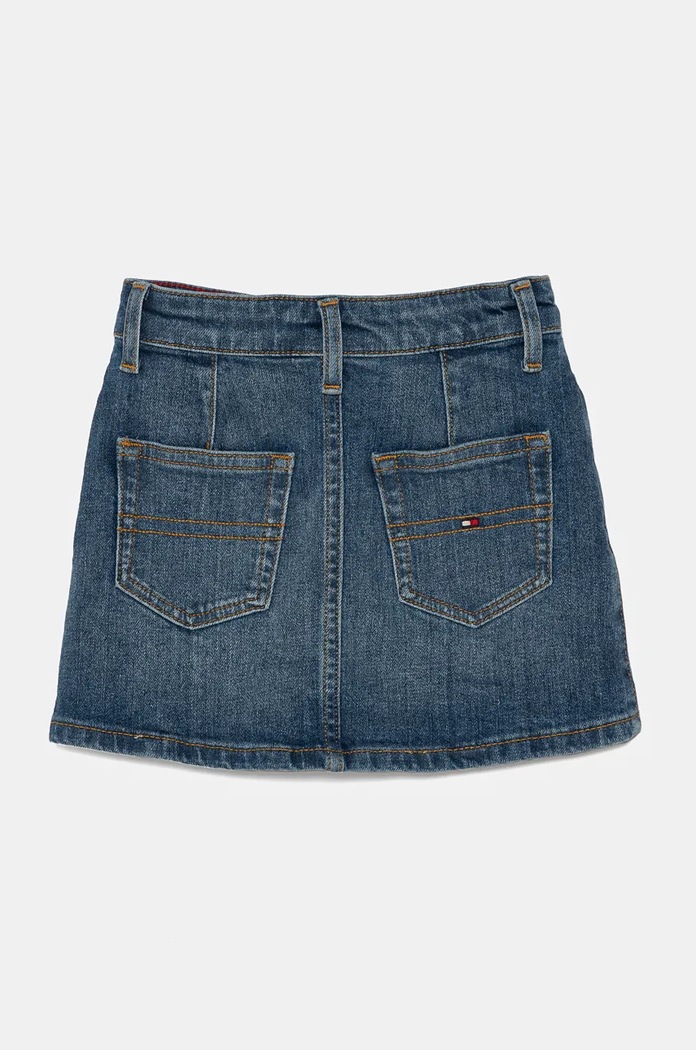 Момиче Детска дънкова пола Tommy Hilfiger KG0KG08243.9BYH.104.122 тъмносин
