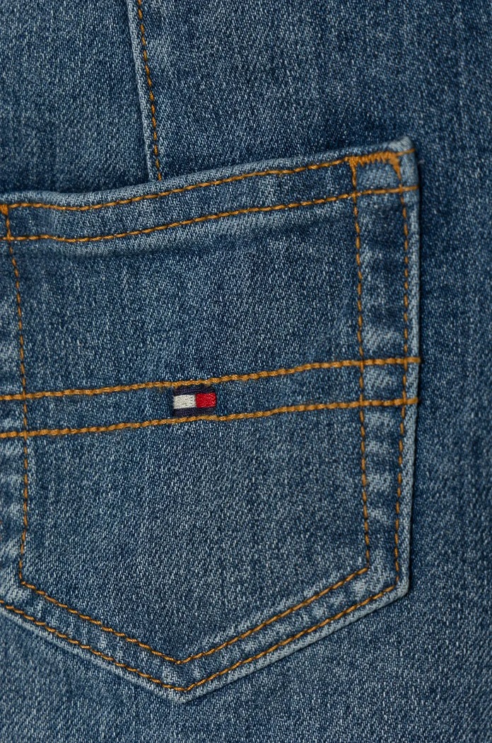 Детска дънкова пола Tommy Hilfiger тъмносин KG0KG08243.9BYH.104.122