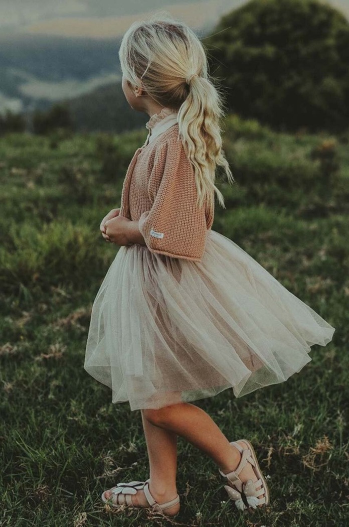 Donsje spódnica dziecięca Pien Skirt rozkloszowany beżowy 4035400.