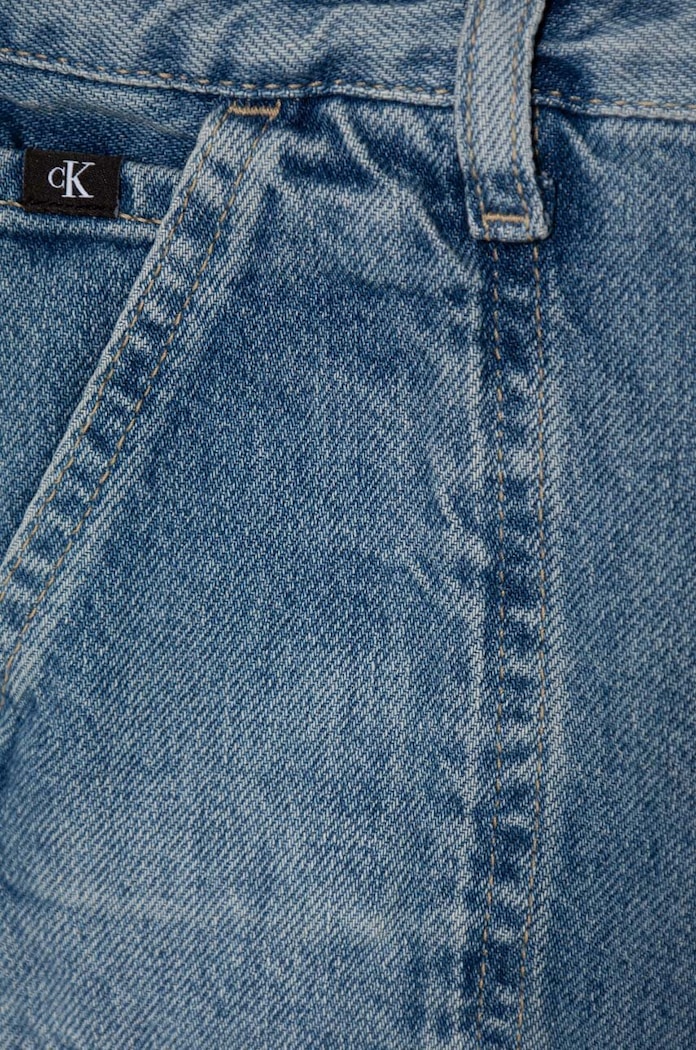 Chlapec Detské rifle Calvin Klein Jeans DAD IB0IB02111.9BYH modrá