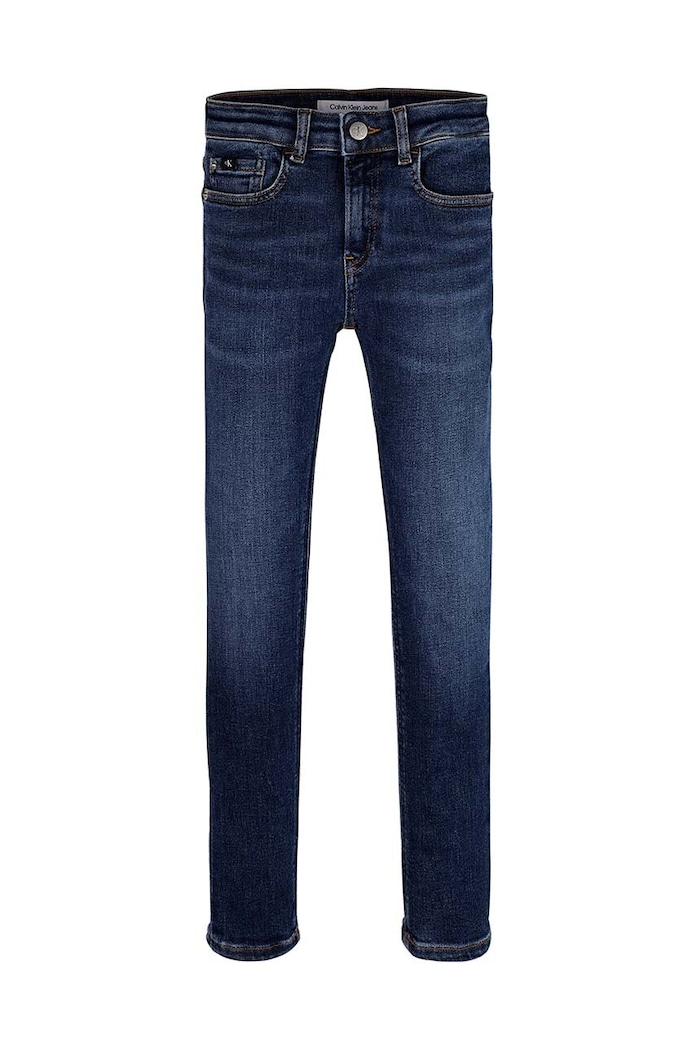 Otroške kavbojke Calvin Klein Jeans SKINNY IB0IB02113.9BYH.128.176 modra AW24