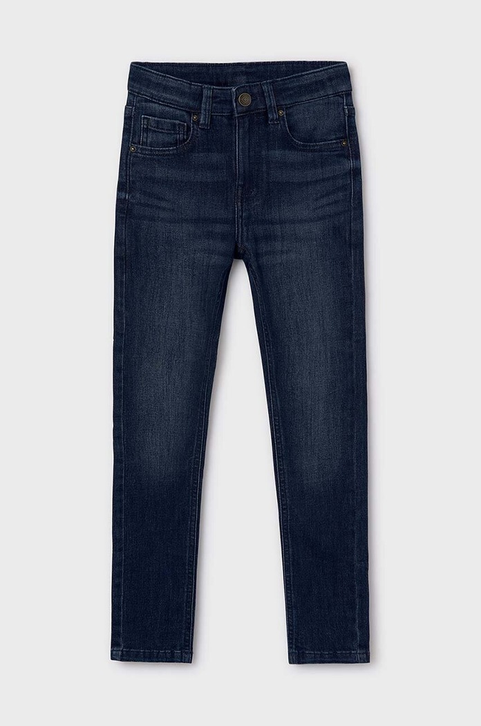 Mayoral jeans copii jeans slim fit basic 516.7C.Junior.9BYH albastru AW24