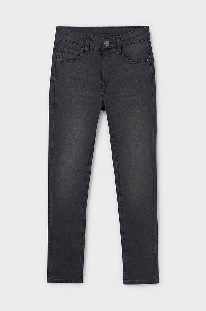 Mayoral jeans copii jeans slim fit basic Planet friendly gri 516.7C.Junior.9BYH