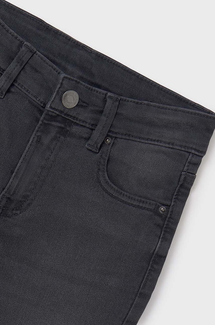 Mayoral jeans copii jeans slim fit basic 516.7C.Junior.9BYH gri AW24