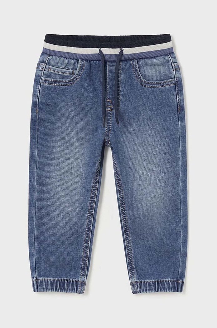 Dětské rifle Mayoral jogger soft denim 2534.3C.Baby.9BYH modrá AW24