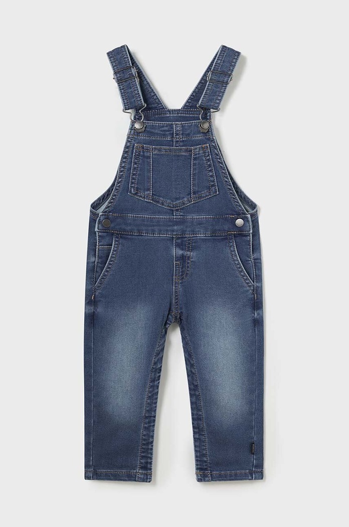 Mayoral ogrodniczki dziecięce Ogrodniczki soft denim niebieski 2637.3D.Baby.9BYH