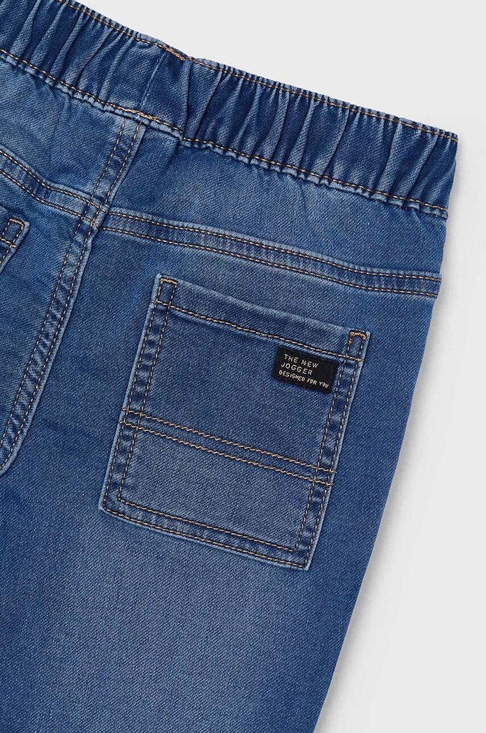 Băieți Mayoral Jeans copii soft denim jogger 4531.5D.Mini.9BYH albastru