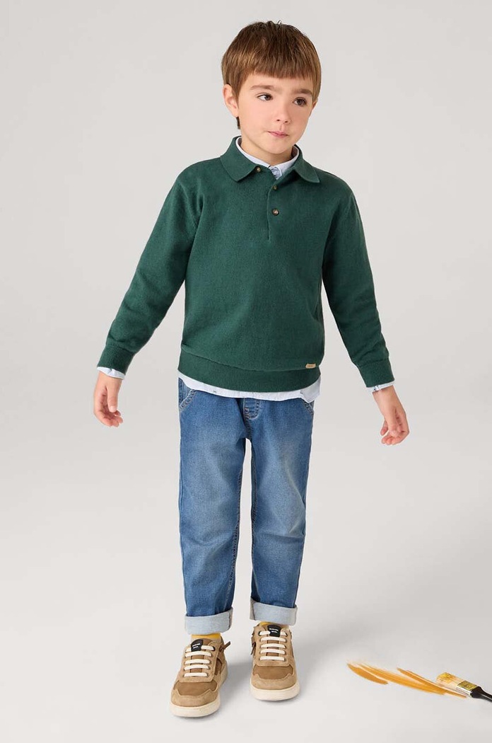 Jeans copii soft denim jogger Mayoral 4531.5D.Mini.9BYH albastru