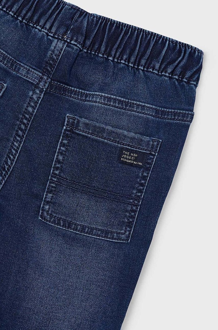 Băieți Mayoral Jeans copii soft denim jogger 4531.5D.Mini.9BYH albastru