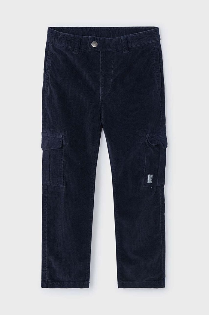 Mayoral pantaloni copii cargo sztruks panza bleumarin 4535.5E.Mini.9BYH
