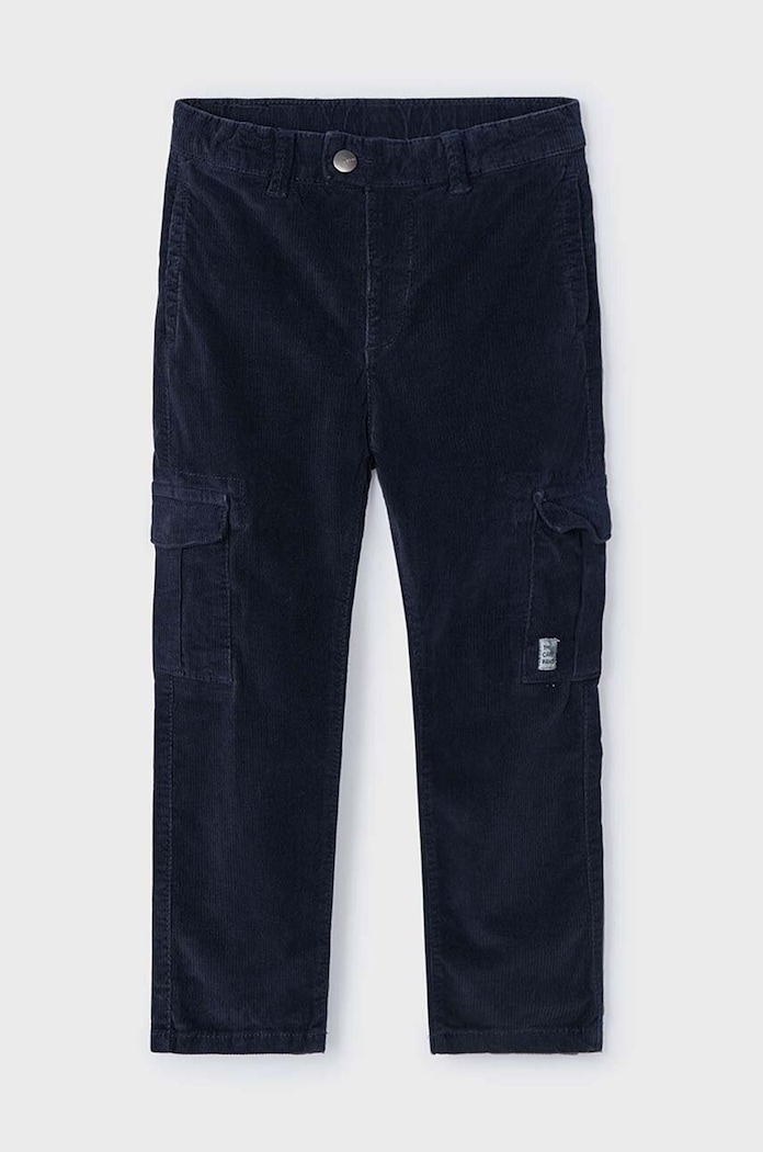 Mayoral pantaloni copii cargo sztruks panza bleumarin 4535.5E.Mini.9BYH