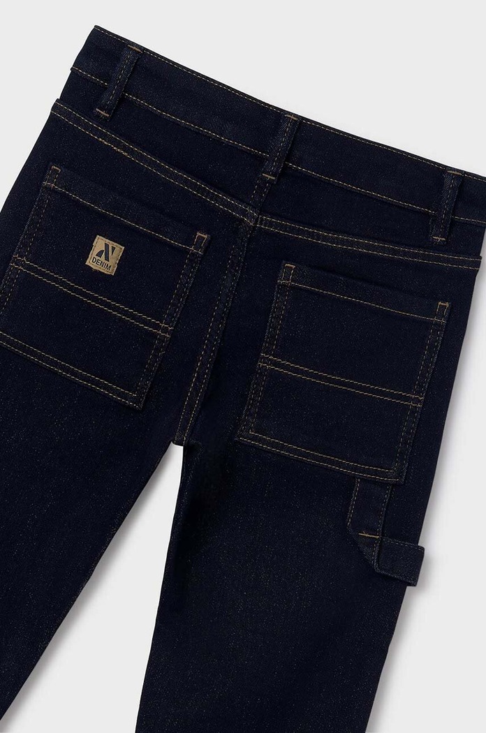 Dečki Otroške kavbojke Mayoral soft denim worker 7532.7A.Junior.9BYH mornarsko modra