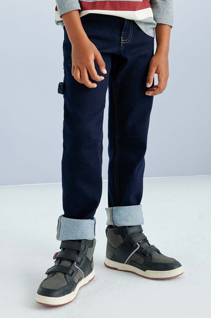 Otroške kavbojke Mayoral soft denim worker mornarsko modra 7532.7A.Junior.9BYH