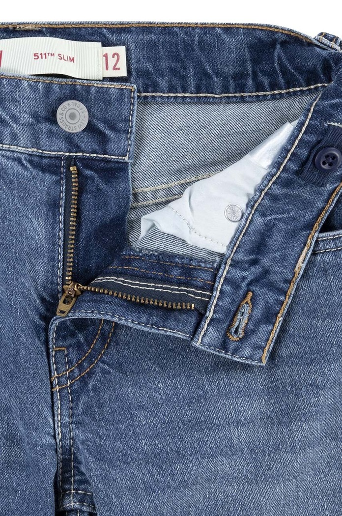 Dječje traperice Levi's 511 SLIM JEANS 8EL202 plava