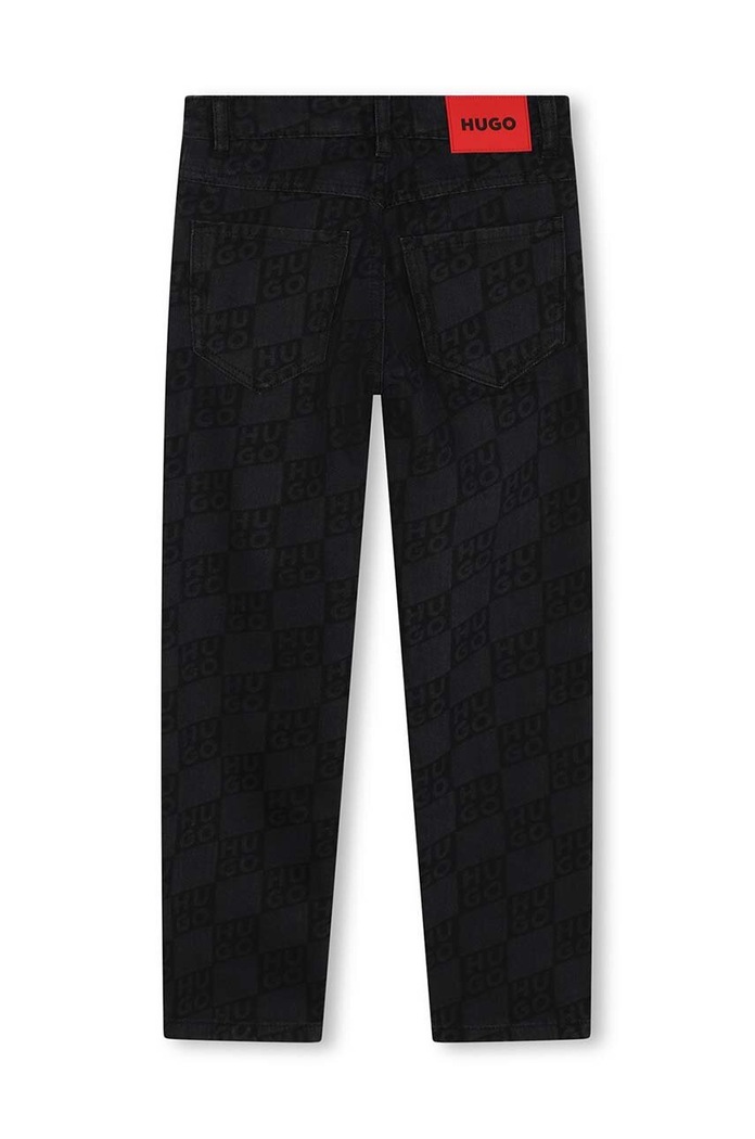Băieți HUGO jeans copii G00189.126.150 negru