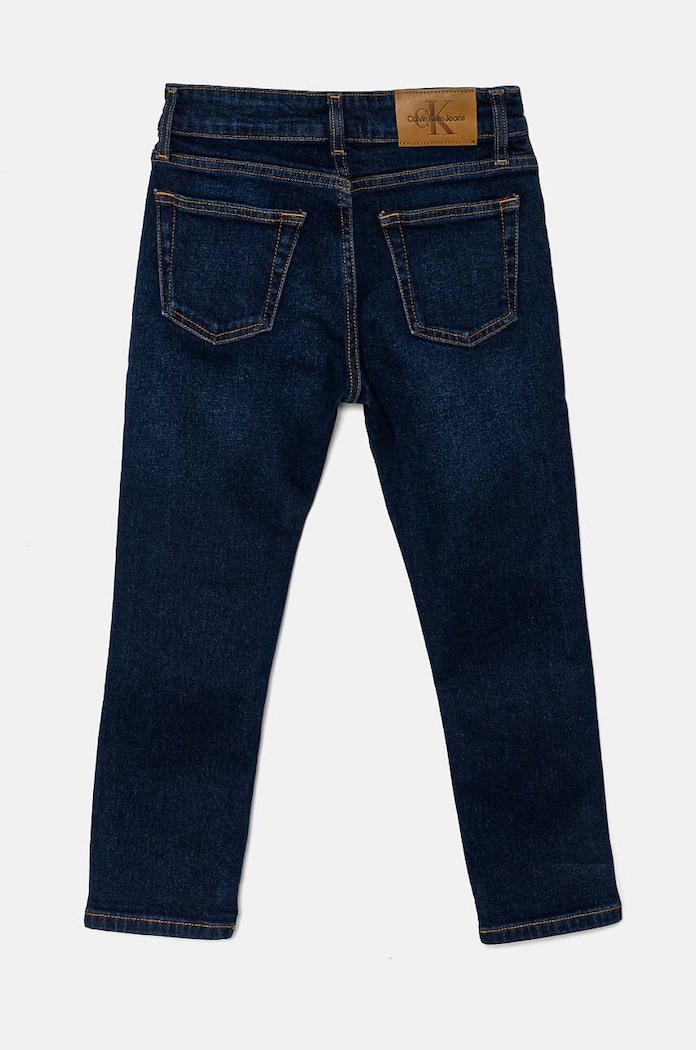 Detské rifle Calvin Klein Jeans IB0IB02188.9BYH modrá AW24