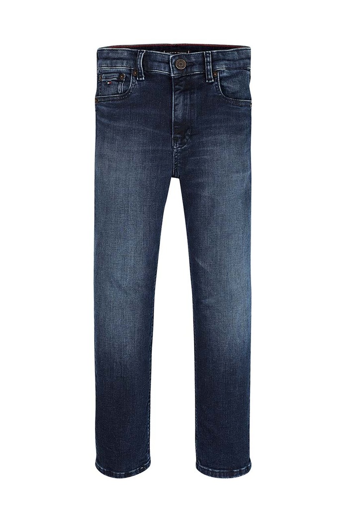Detské rifle Tommy Hilfiger SKATER KB0KB09180.9BYH.128.176 tmavomodrá AW24