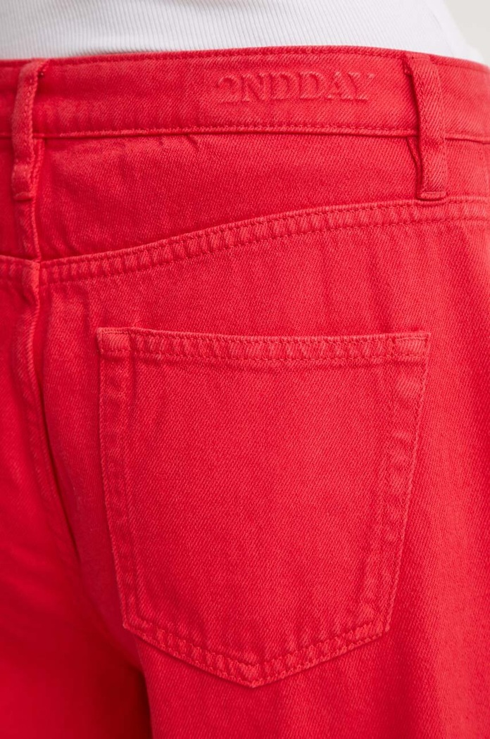 Τζιν παντελόνι 2NDDAY 2ND Foss TT - Canvas Denim κόκκινο 2244762955