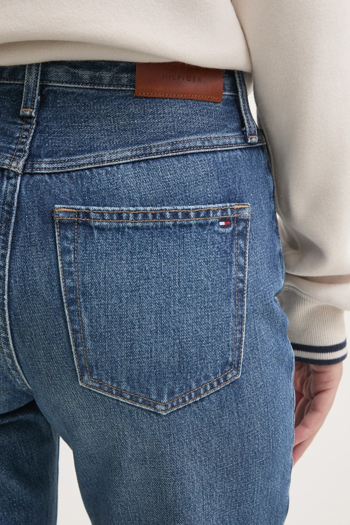 Džíny Tommy Hilfiger modrá WW0WW42190