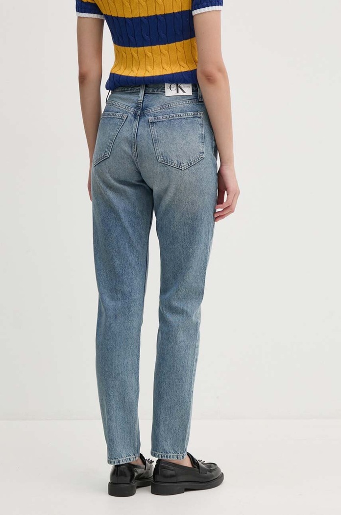 Odzież Calvin Klein Jeans jeansy J20J223658 niebieski