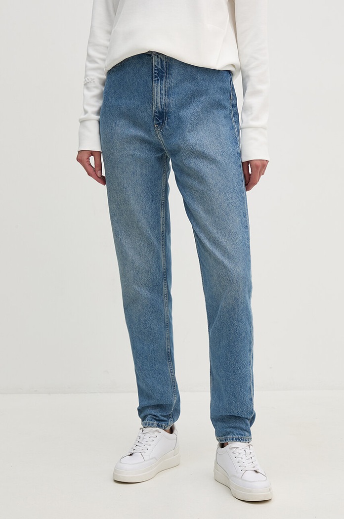 Džíny Calvin Klein Jeans Planet friendly modrá J20J223662