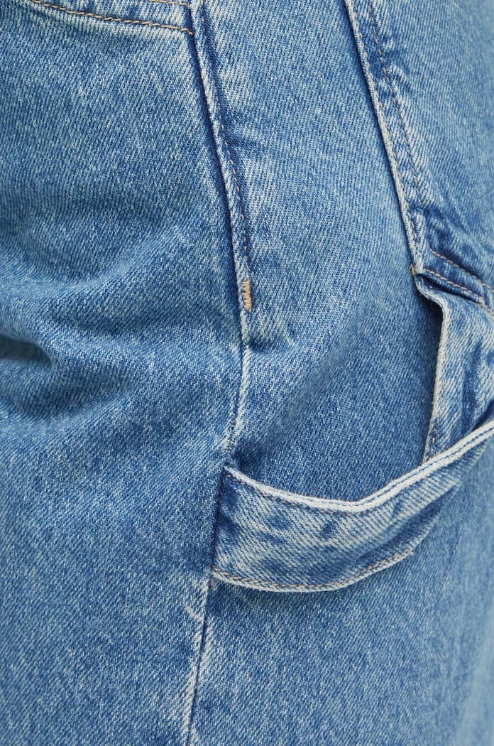Kavbojke Calvin Klein Jeans J20J223718 modra