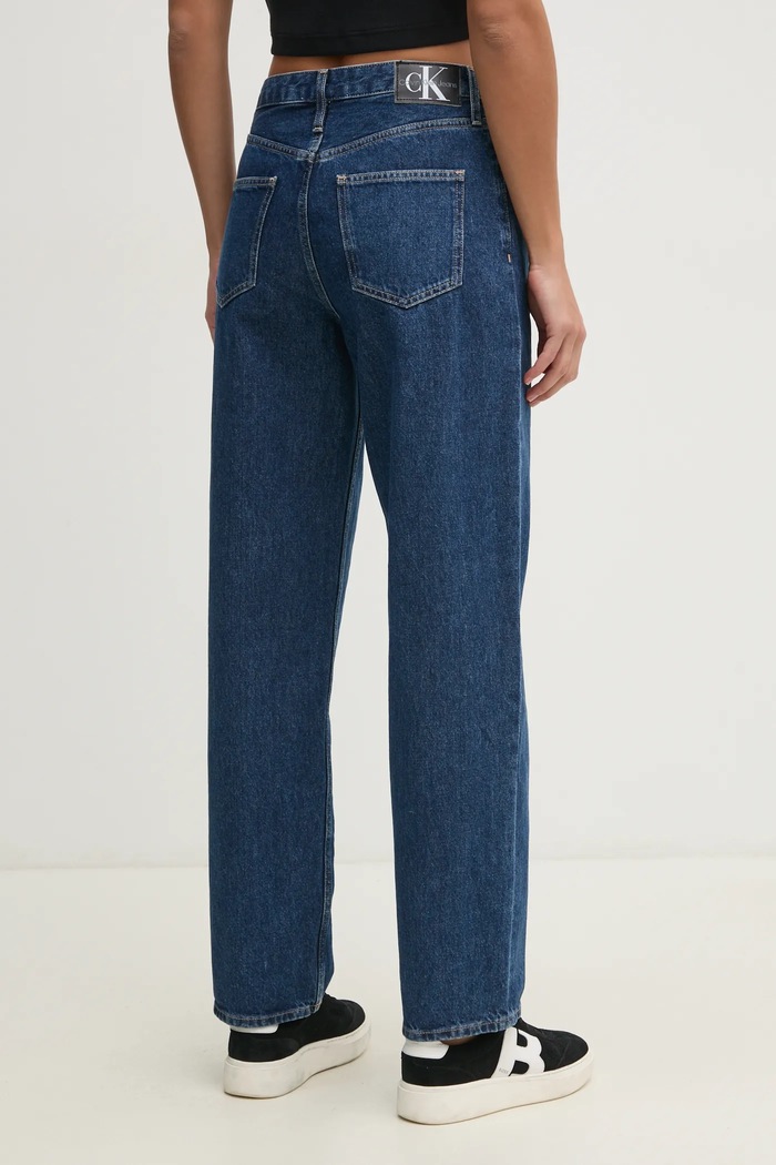 Oblečení Džíny Calvin Klein Jeans J20J223891 námořnická modř