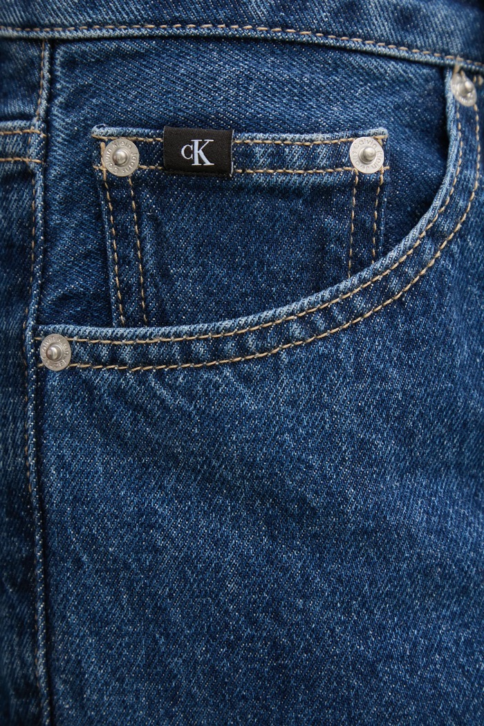 Džíny Calvin Klein Jeans námořnická modř J20J223891