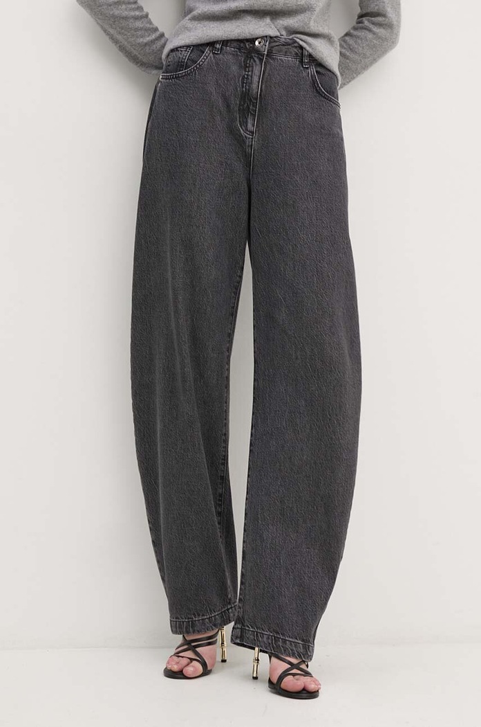 Patrizia Pepe jeansy Planet friendly szary 8P0641.D1WZN