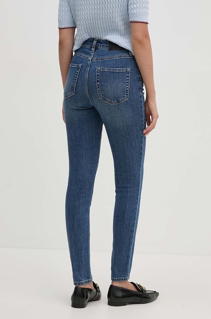 Îmbrăcăminte DKNY blugi skinny pentru femei DJ4B4002 albastru