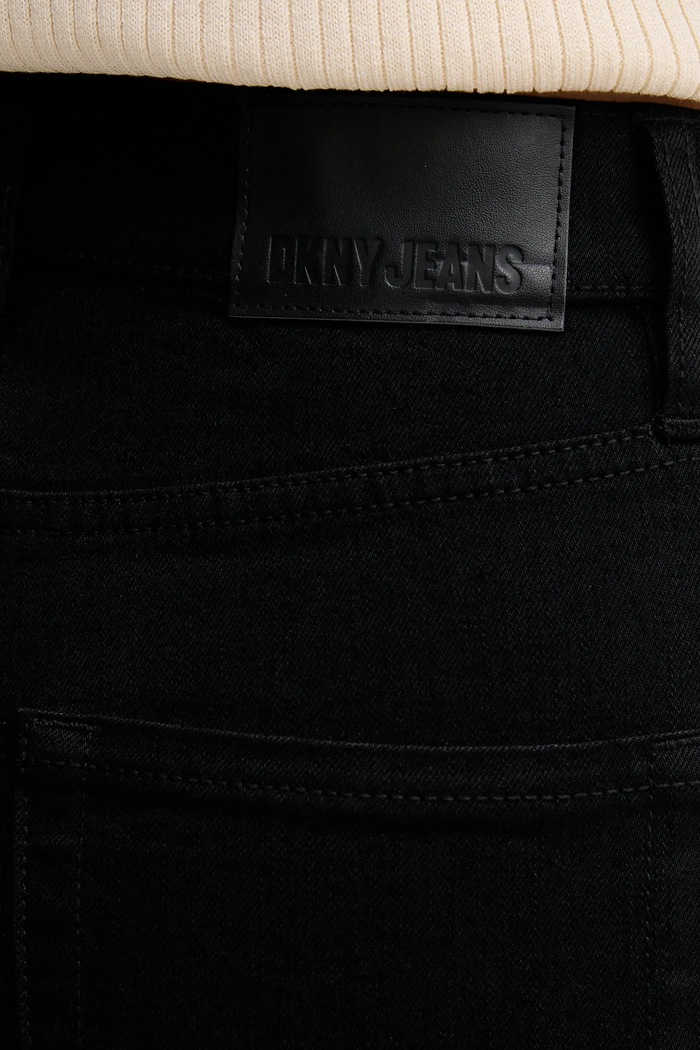 DKNY blugi skinny pentru femei negru DJ4B4002