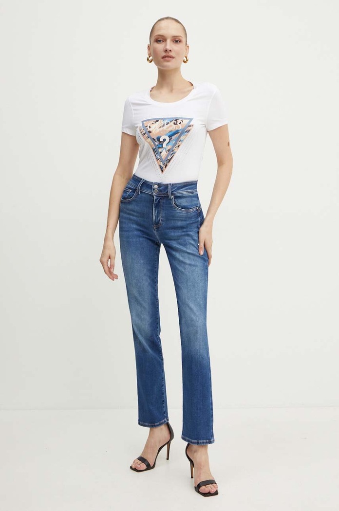 Džíny Guess W4YA1K.D5E41 modrá AW24