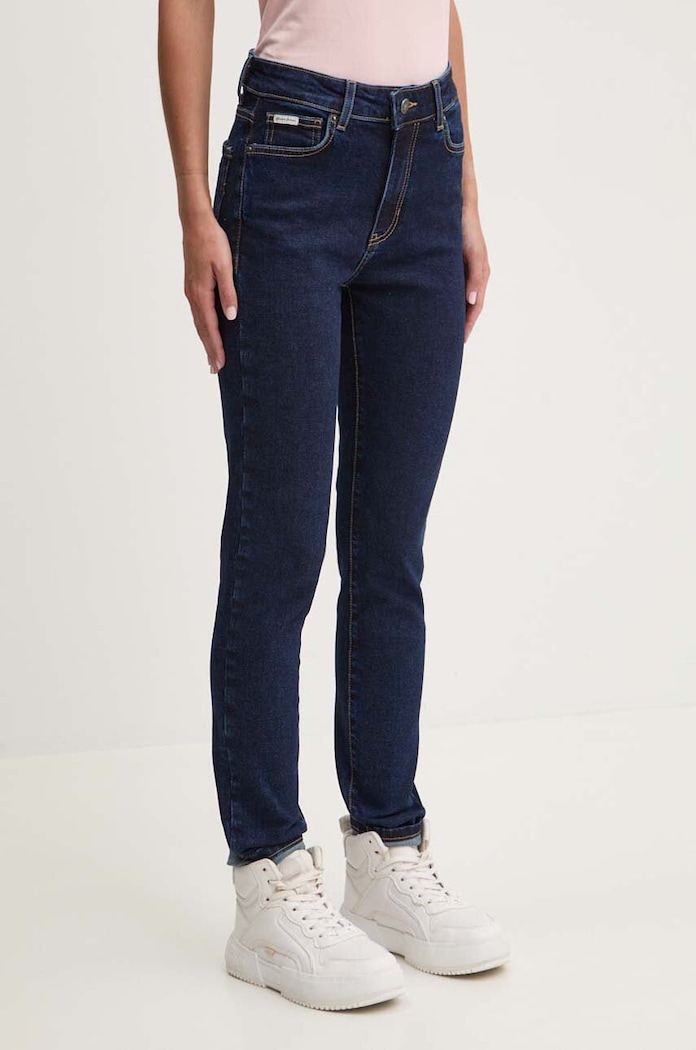 Guess Jeans jeansy Planet friendly granatowy W4YA92.D5CB1