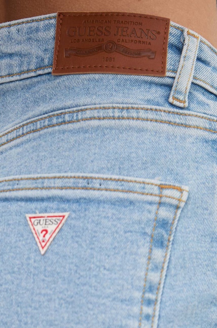 Rifle Guess Jeans modrá W4YA92.D5CB3