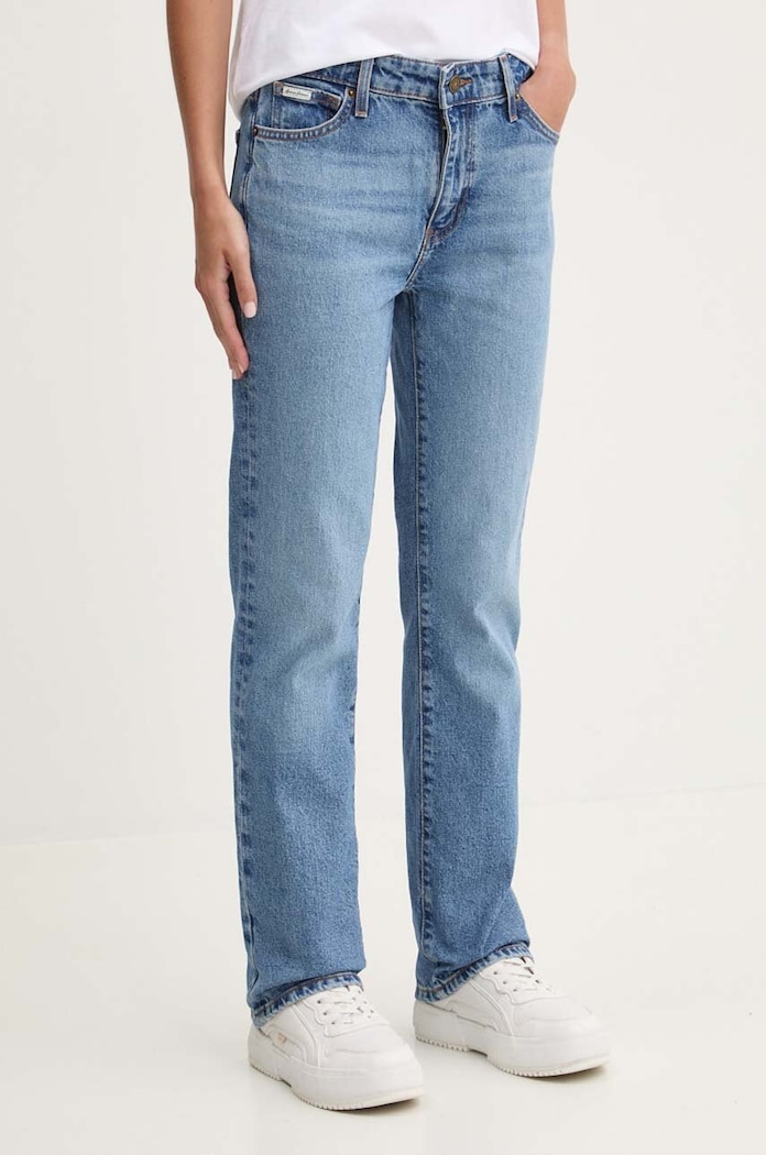 Guess Jeans jeansi Planet friendly albastru W4YA98.D5CC5